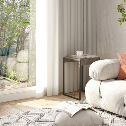 Mesa Lateral Joy Legno Negro Mate