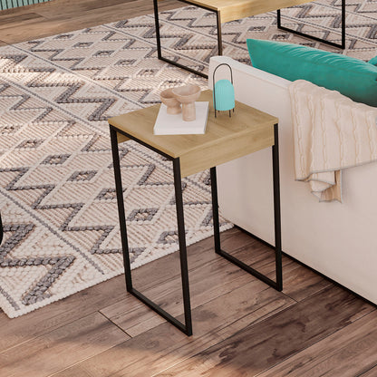 Mesa Lateral Joy Noce Negro Mate