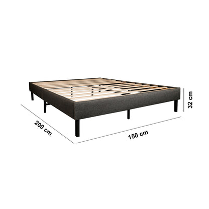 Base De Cama Europea 2 Plazas Koppla 150x200 cm