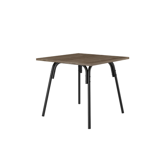 Mesa de Comedor 90x90 Design Legno Negro