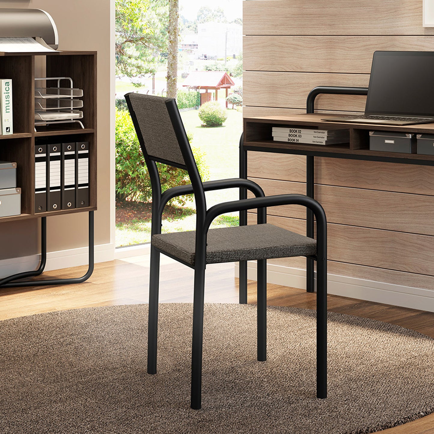 Silla Connect Mocca Negro