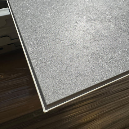 Vinilico Spc Travertino Piso y Muro 45 X 90 cm Concreto