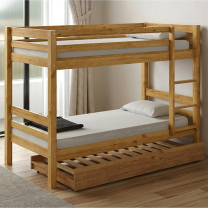Cama Auxiliar 1 Plaza 100% Madera Hoga Panamá Nogal