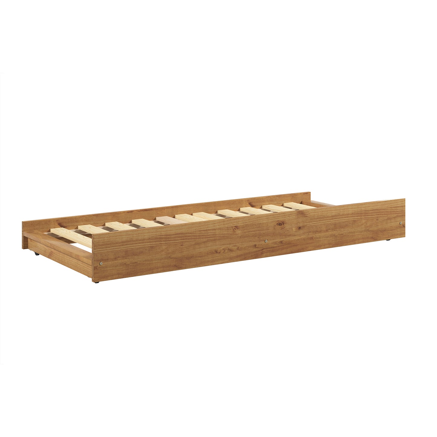 Cama Auxiliar 1 Plaza 100% Madera Hoga Panamá Nogal