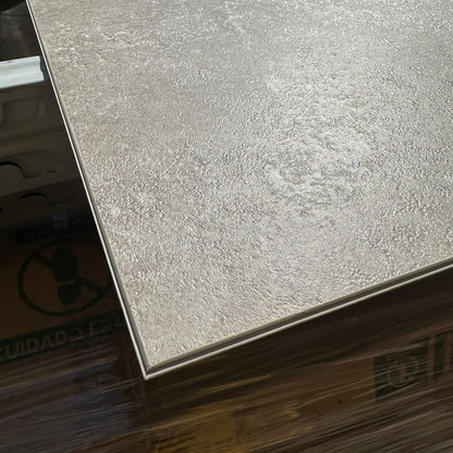 Vinilico Spc Travertino Piso y Muro 45 X 90 cm Beige