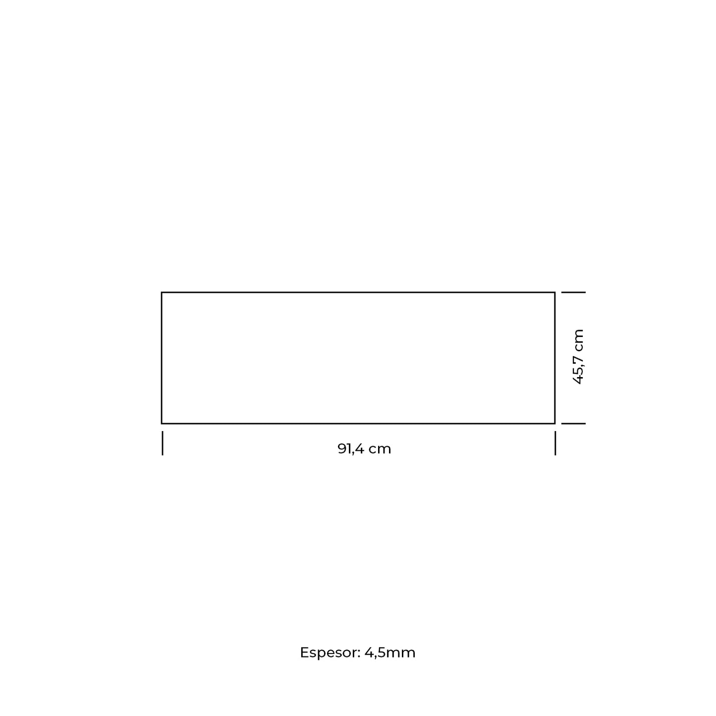 Vinilico Spc Travertino Piso y Muro 45 X 90 cm Beige