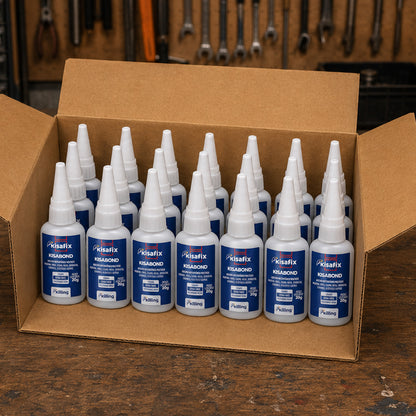 Caja 20 un - Kisabond Pegamento de Contacto Instantaneo Extra fuerte 20g Killing