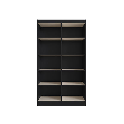 Estante Multiuso 4 Puertas Dueto Negro