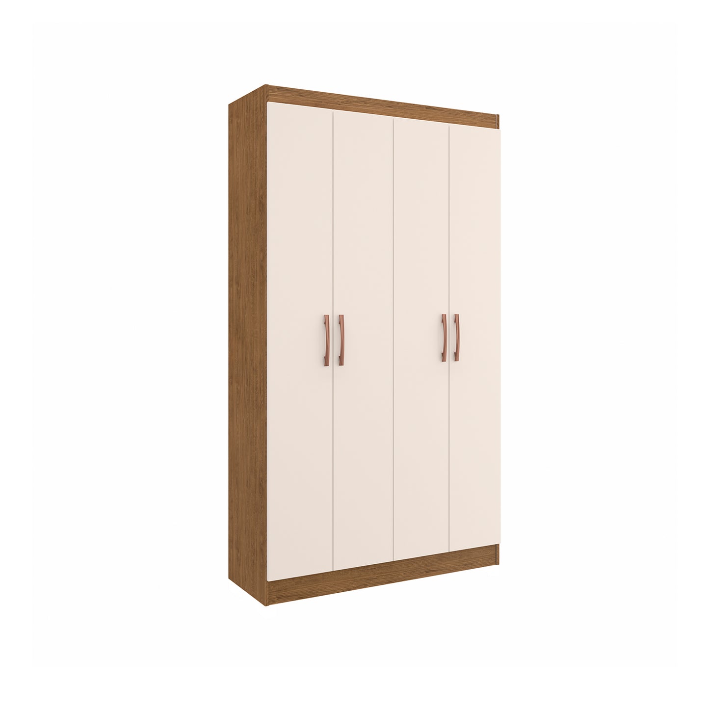 Estante Multiuso 4 Puertas Dueto Canela Blanco Invierno