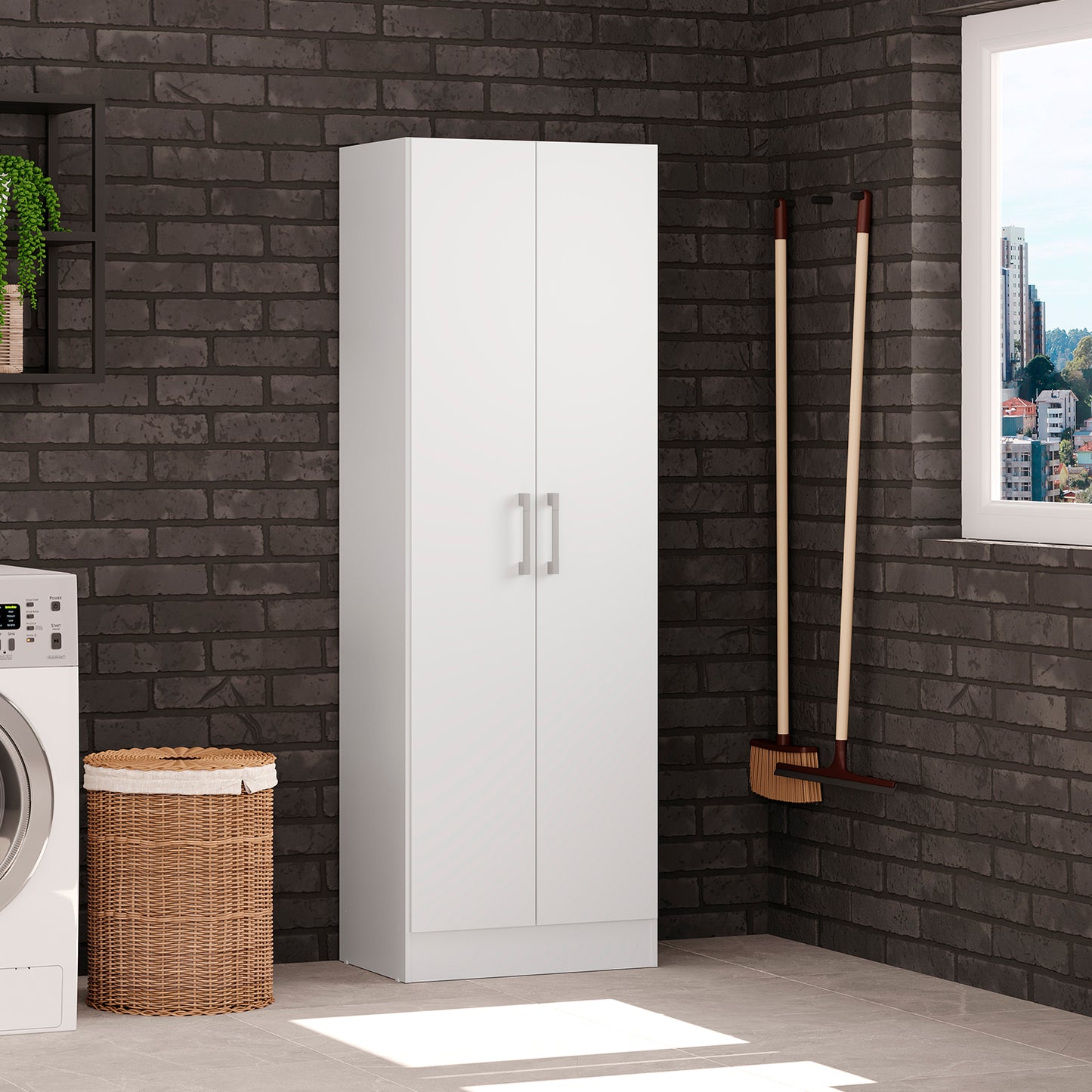Clóset 2 Puertas Classic Blanco