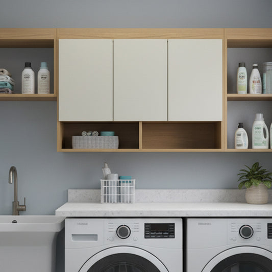 Estante aereo 3 Puertas Selene Marrón Claro