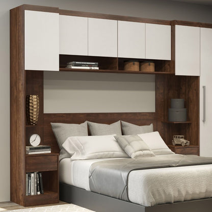 Estante Modulo Selene Castaño Blanco Tx