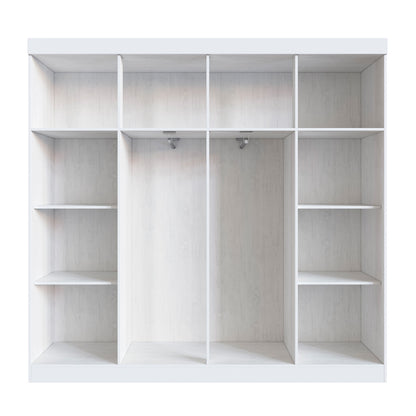 Clóset 8 Puertas Hoga SP Berlín Blanco
