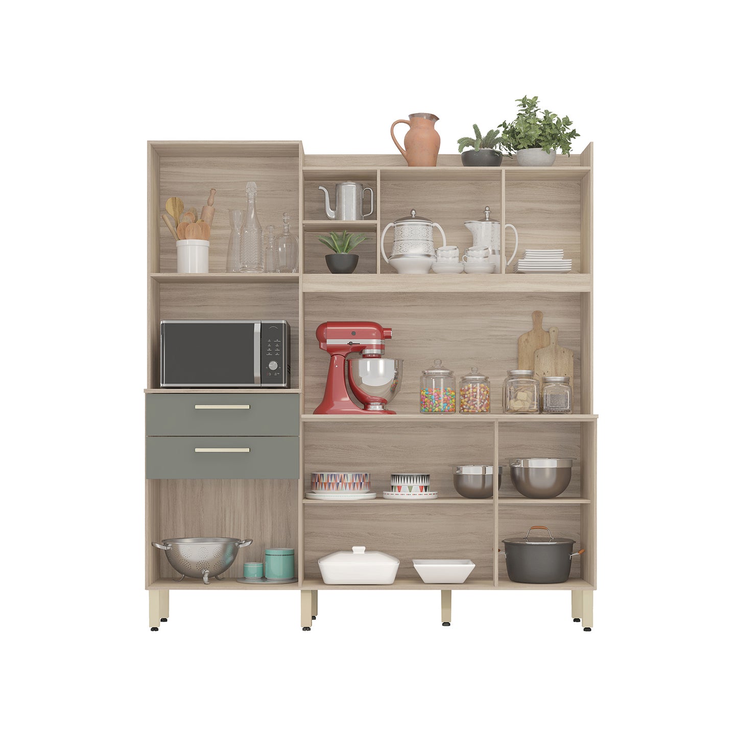 Mueble de Cocina Hoga Select Avena Menta