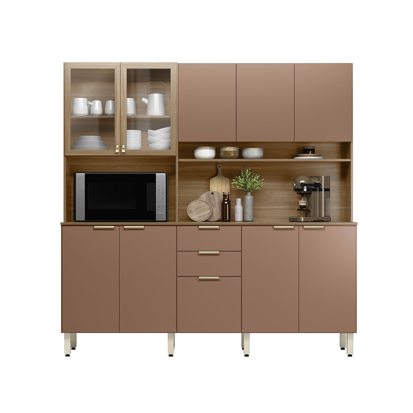 Mueble de Cocina Hoga Amora Almendra