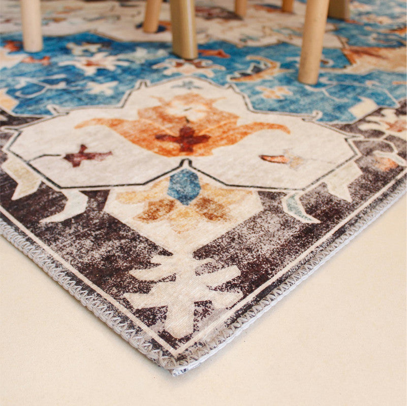 Alfombra Vintage Garuz 160x230 Azul