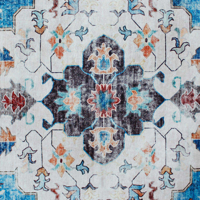 Alfombra Vintage Garuz 160x230 Azul