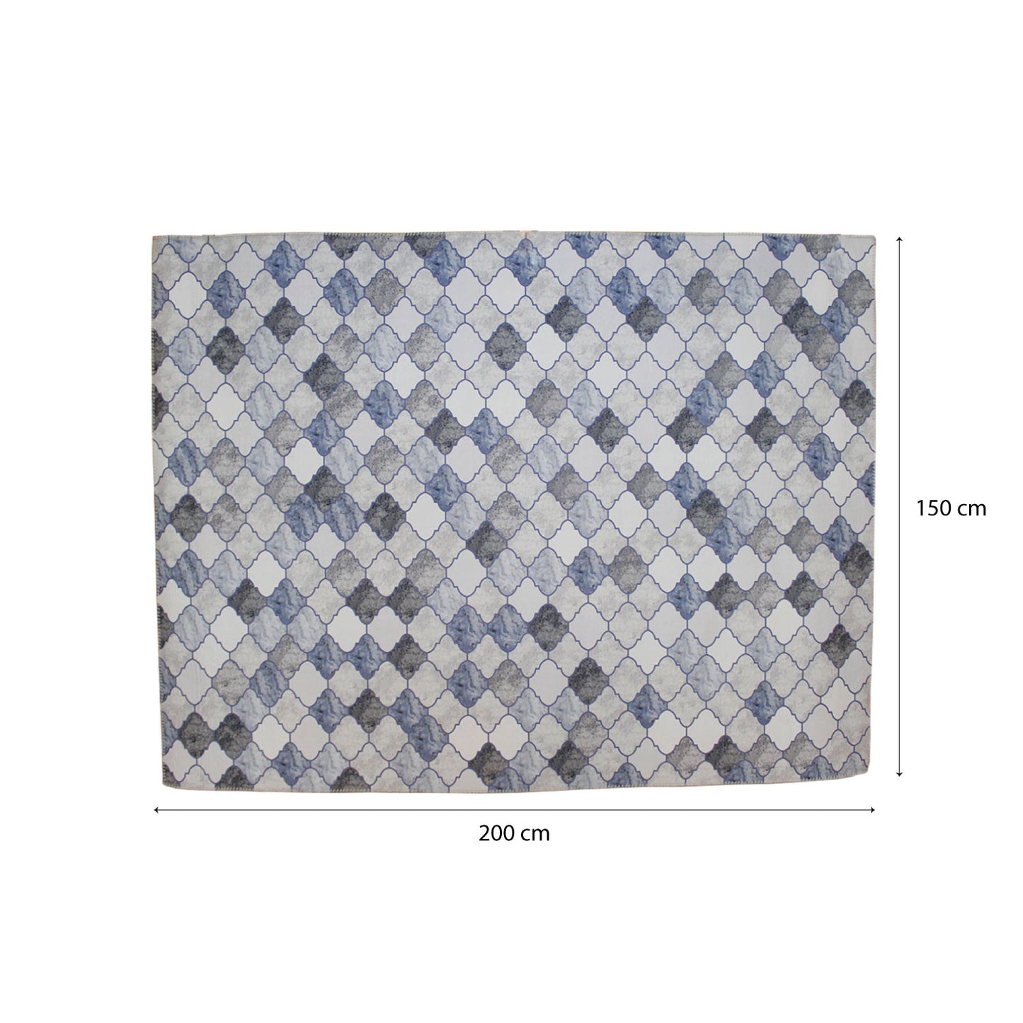 Alfombra Likeleather 150x200 Light Blue