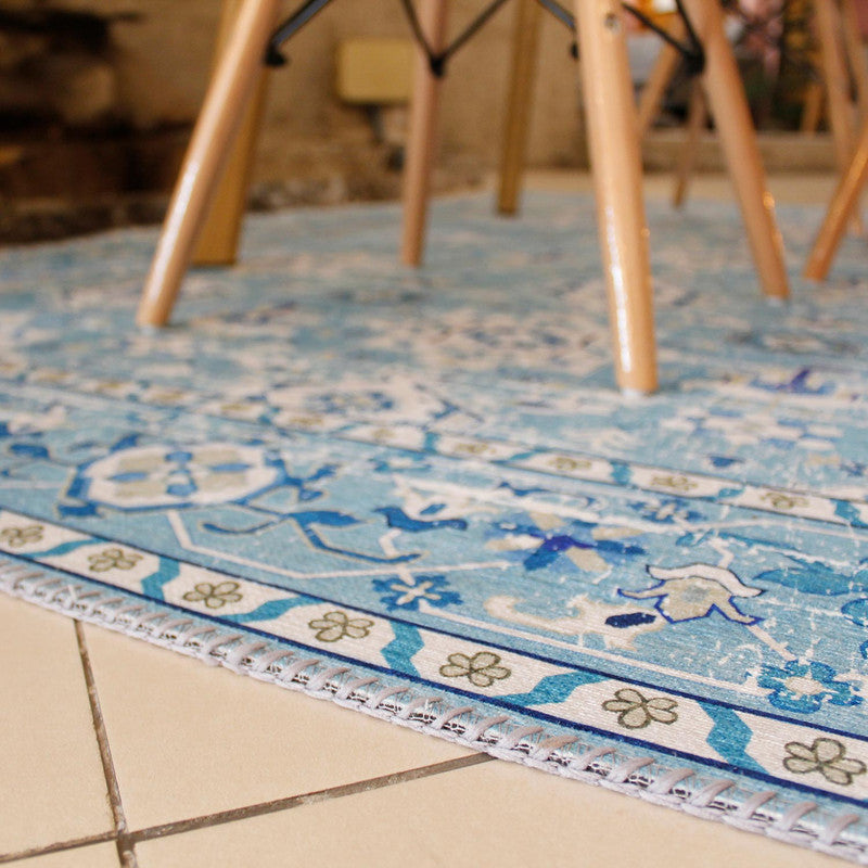 Alfombra Vintage Shiraz 150x200 Ligth Blue