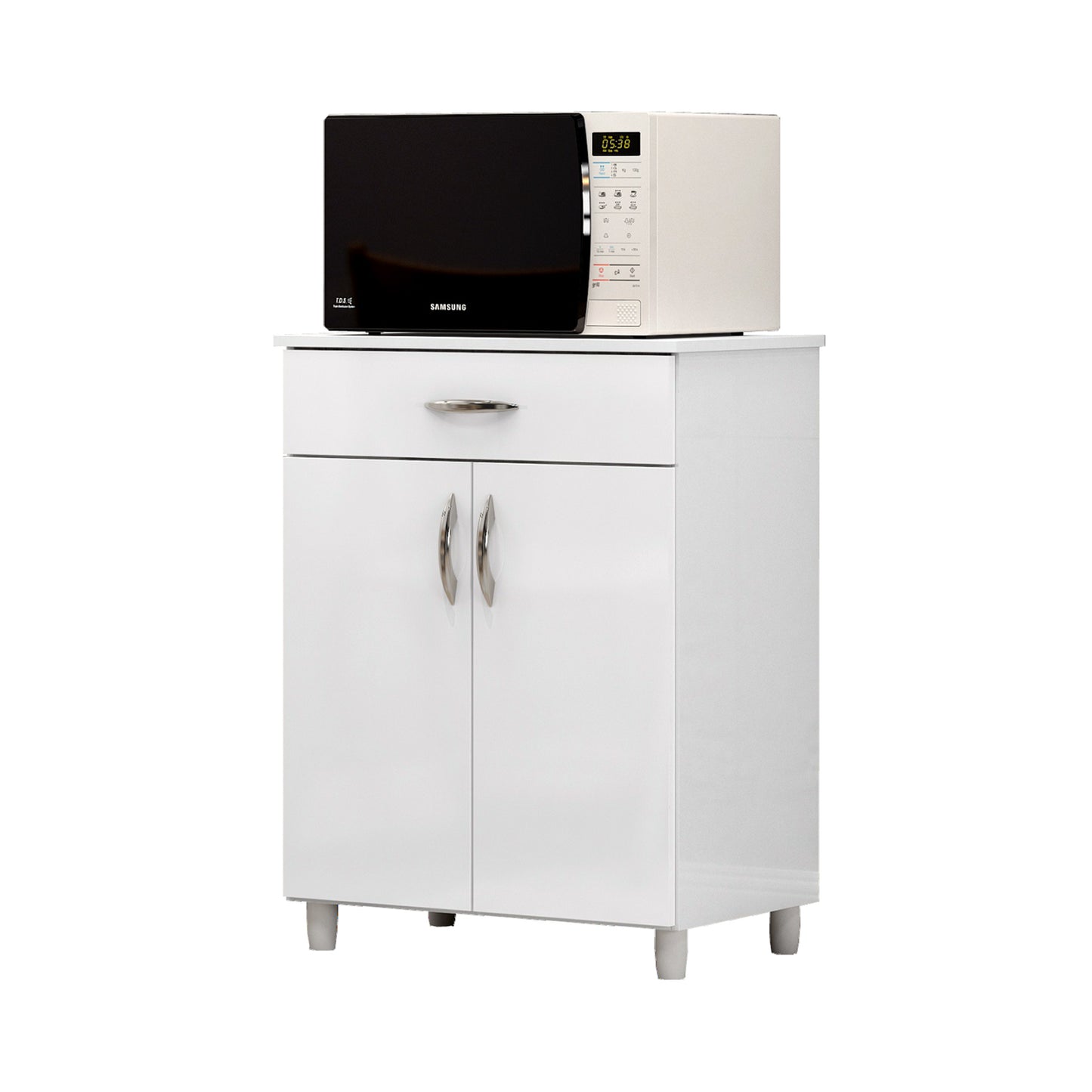 Mueble de Cocina 2 Puertas 1 Cajón Hoga Dallas Blanco