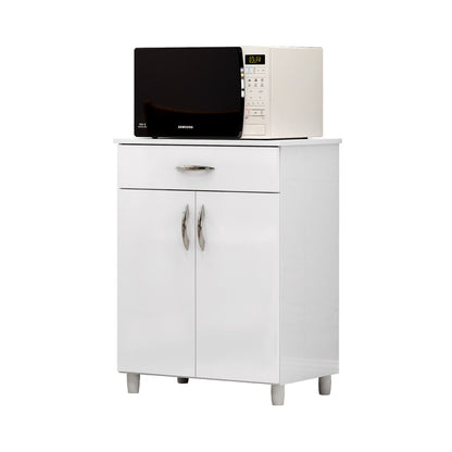 Mueble de Cocina 2 Puertas 1 Cajón Hoga Dallas Blanco