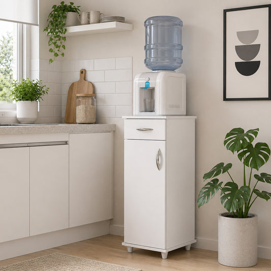 Mueble de Cocina 1 Puerta 1 Cajón Hoga Slim Blanco