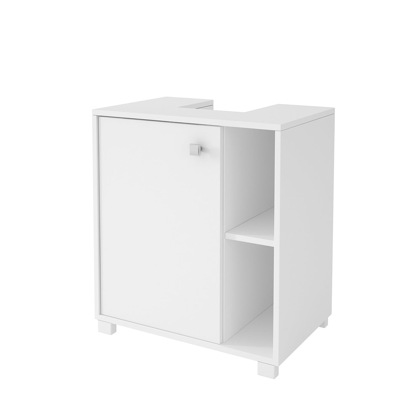 Mueble De Baño 1 Puerta Hoga Blanco
