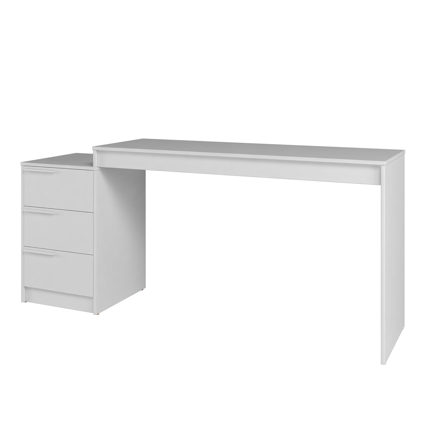 Escritorio 3 Cajones Hoga Blanco