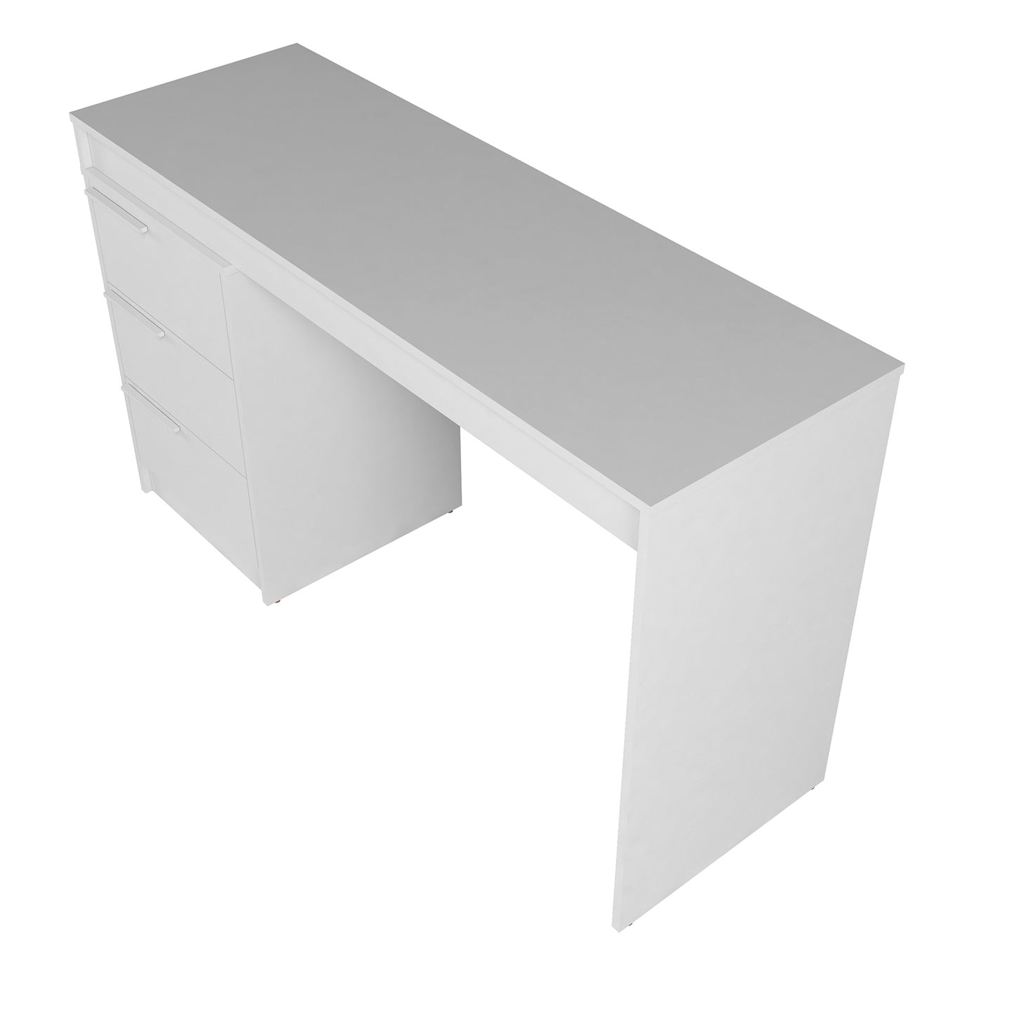 Escritorio 3 Cajones Hoga Blanco