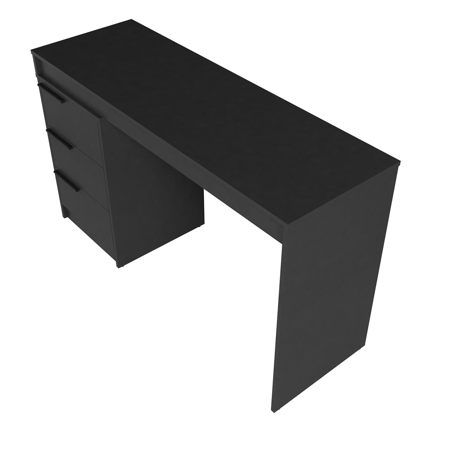 Escritorio 3 Cajones Hoga Negro