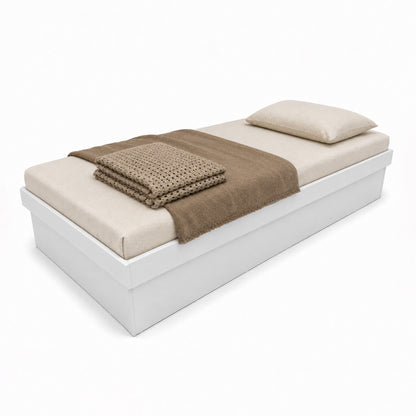 Cama Boxet 1 Pza Hoga New York Blanco