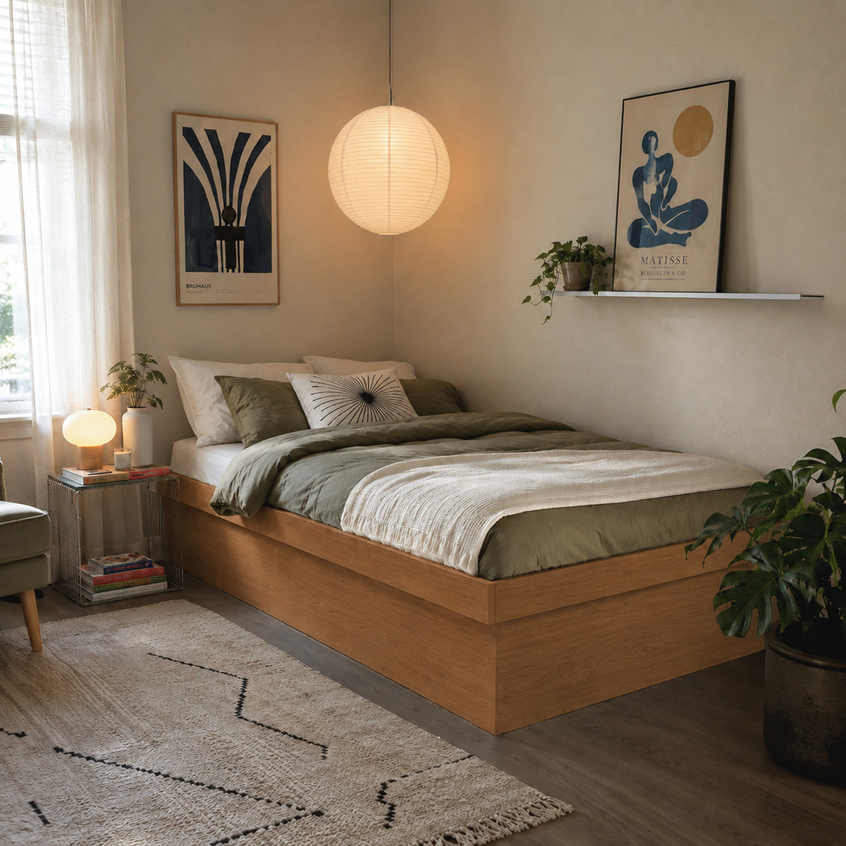 Cama Boxet 1 Pza Hoga New York Miel