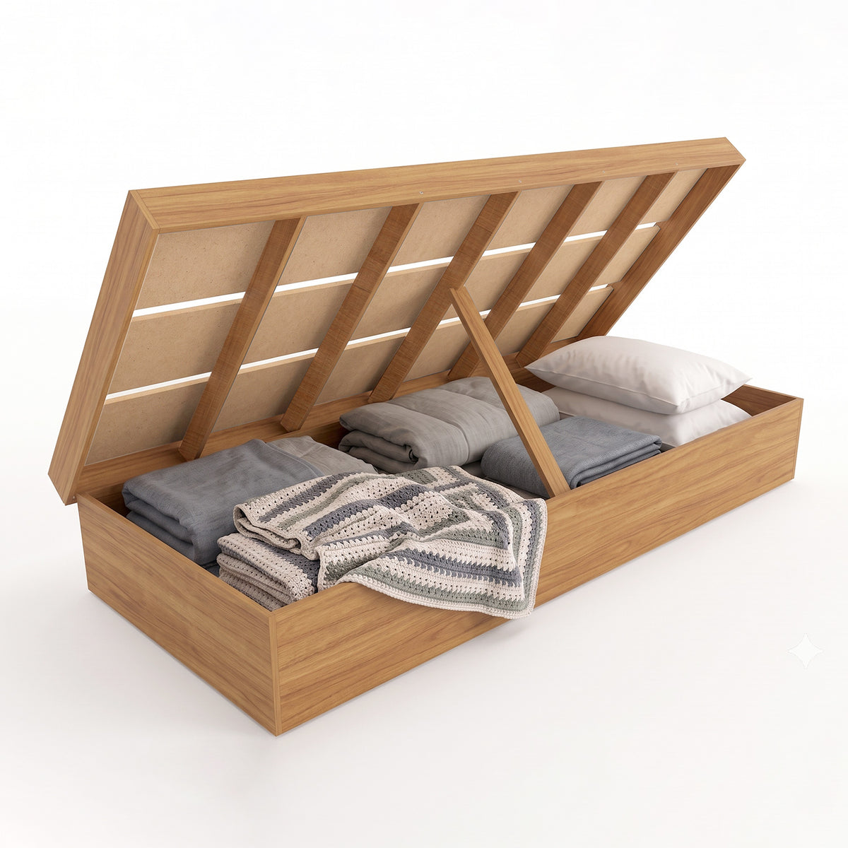 Cama Boxet 1 Pza Hoga New York Miel
