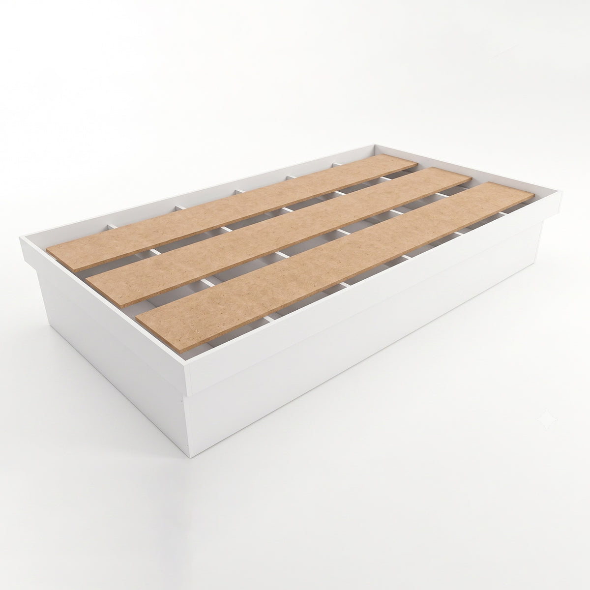 Cama Boxet 1,5 Pza Hoga New York Blanco