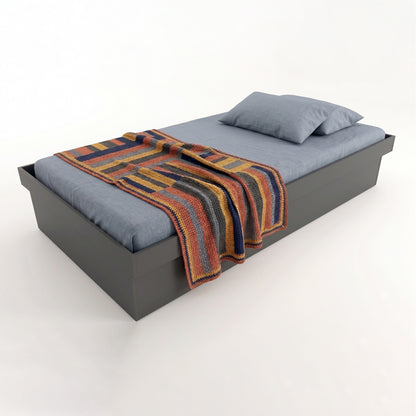 Cama Boxet 1,5 Pza Hoga New York Grafito