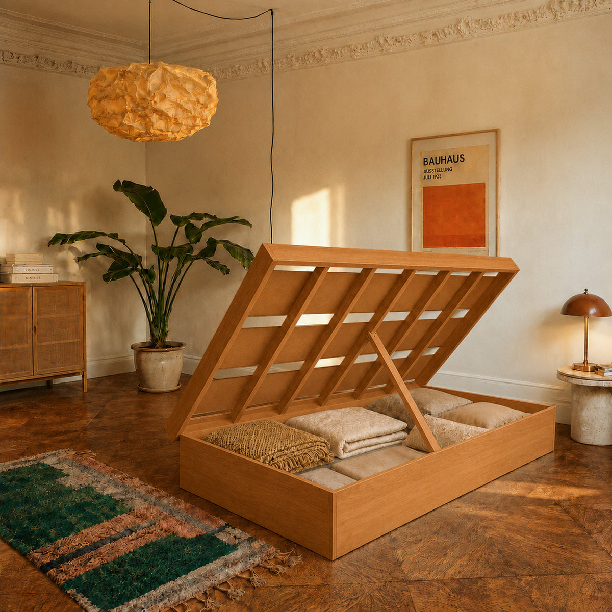 Cama Boxet 1,5 Pza Hoga New York Miel