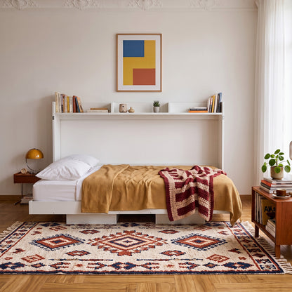 Cama Plegable Horizontal 1 Pza Hoga Dubái Blanco