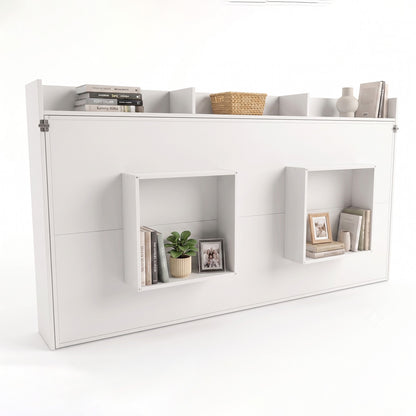 Cama Plegable Horizontal 1 Pza Hoga Dubái Blanco