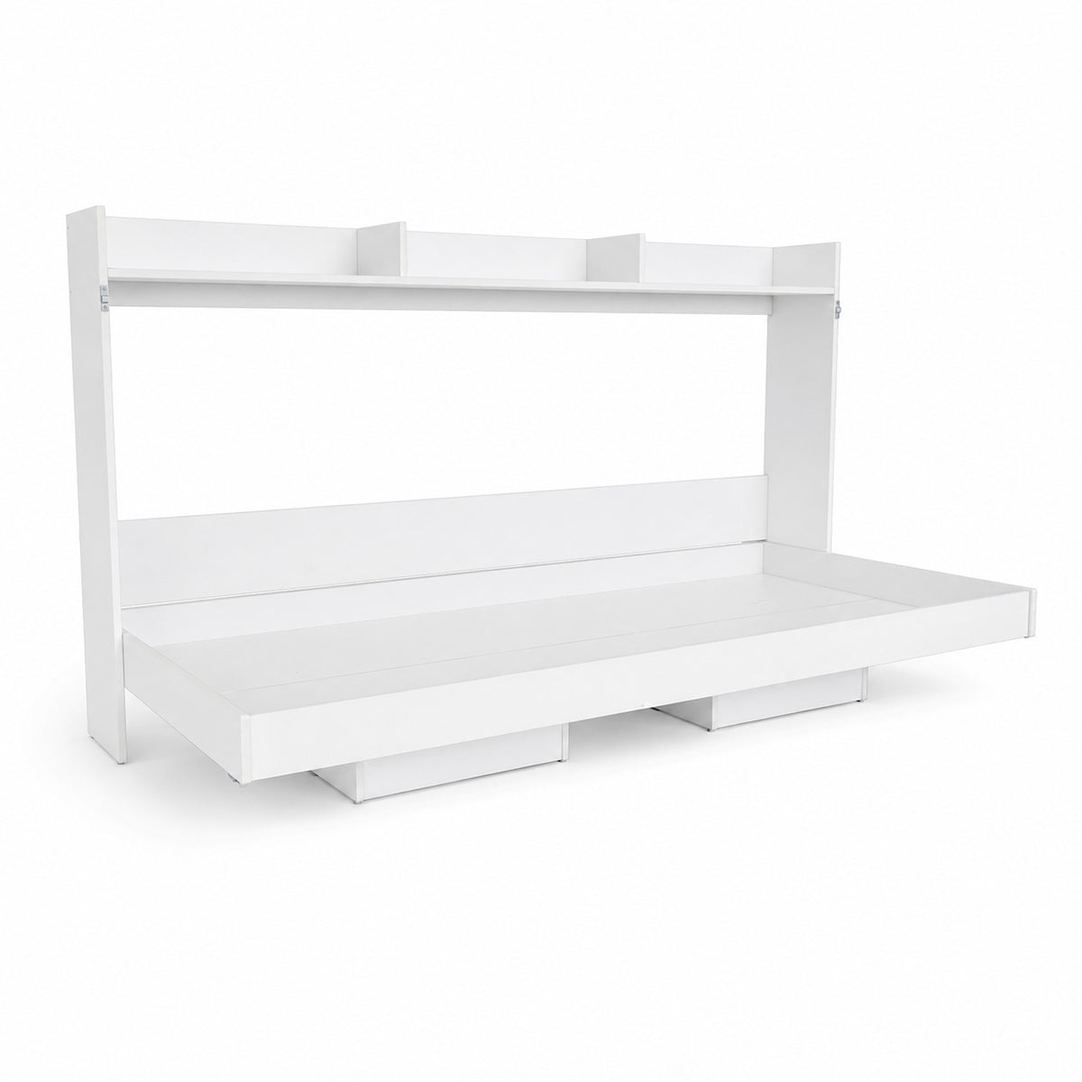 Cama Plegable Horizontal 1 Pza Hoga Dubái Blanco