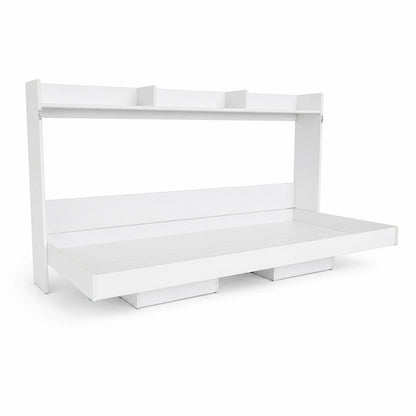 Cama Plegable Horizontal 1 Pza Hoga Dubái Blanco