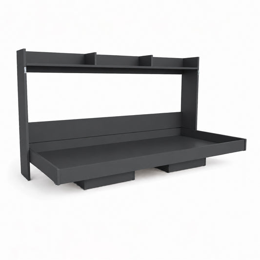 Cama Plegable Horizontal 1 Pza Hoga Dubái Grafito