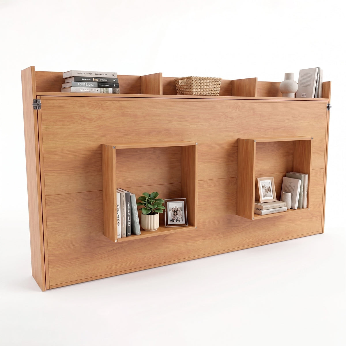 Cama Plegable Horizontal 1 Pza Hoga Dubái Miel