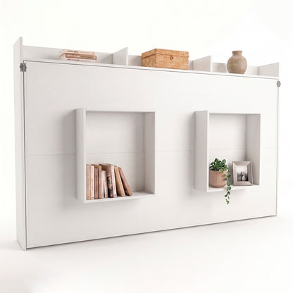 Cama Plegable Horizontal 1,5 Pza Hoga Dubái Blanco