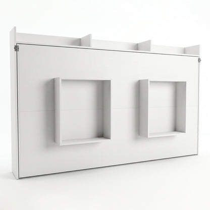 Cama Plegable Horizontal 1,5 Pza Hoga Dubái Blanco