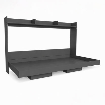 Cama Plegable Horizontal 1,5 Pza Hoga Dubái Grafito