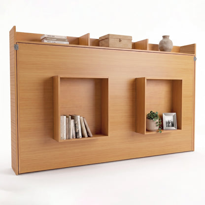 Cama Plegable Horizontal 1,5 Pza Hoga Dubái Miel