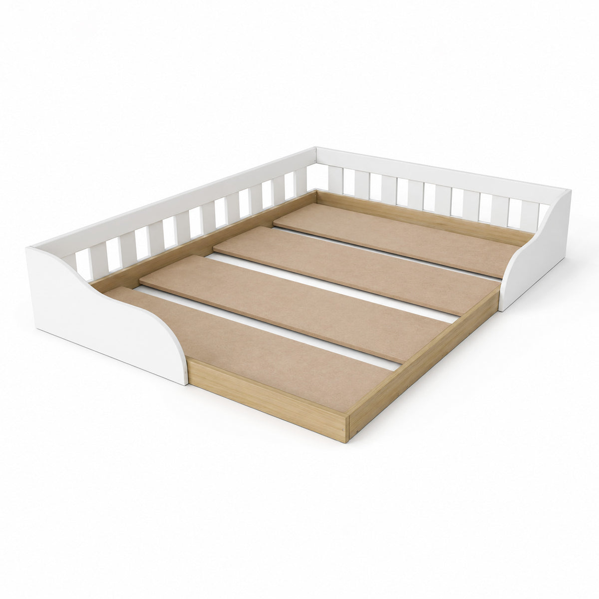 Cama Montessori 2 Pza Hoga Venecia Blanco