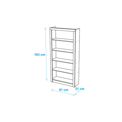 Estante Librero Multi Blanco