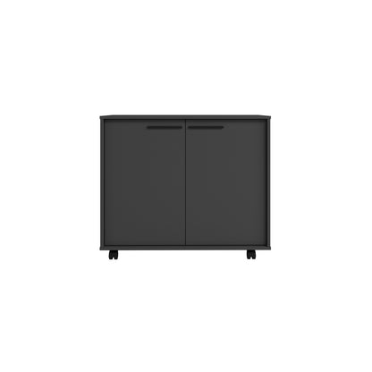 Aparador Arrimo 2 Puertas Line Negro