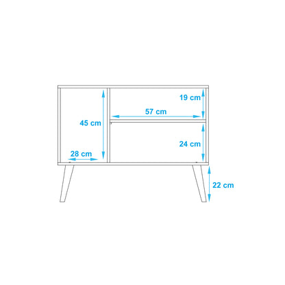 Aparador Buffet Wood Blanco